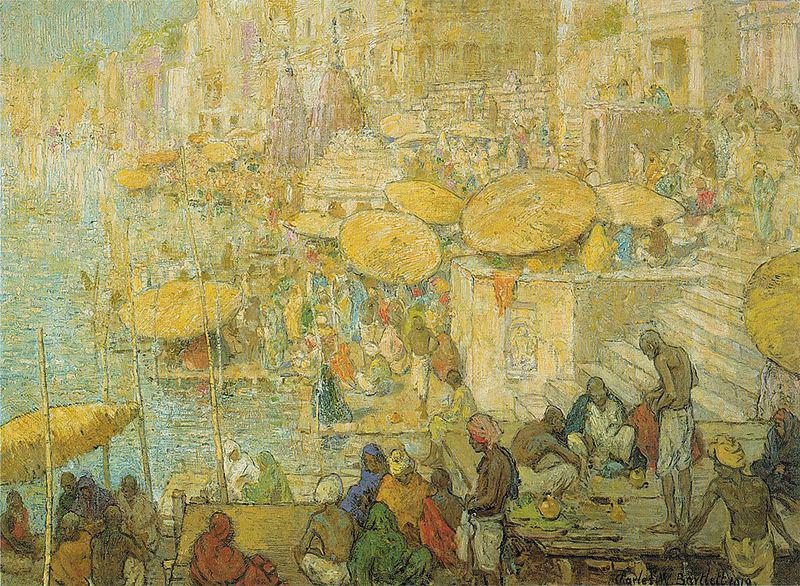 Charles W. Bartlett Benares (No. 1) china oil painting image